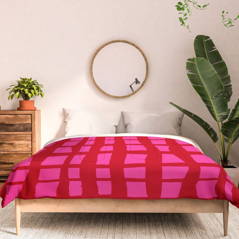 Camilla Foss Bold and Checkered Poly Comforter Set - Deny Designs, 4 of 6