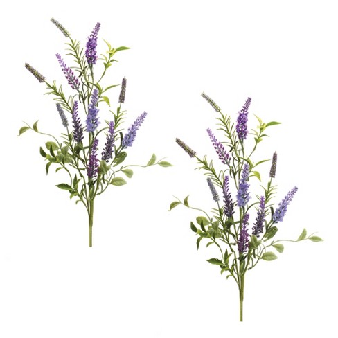 Melrose Lavender Floral Spray (Set of 2) - image 1 of 3