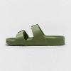 Women's Neida EVA Two Band Footbed Slide Sandals - Shade & Shore™ - 2 of 4