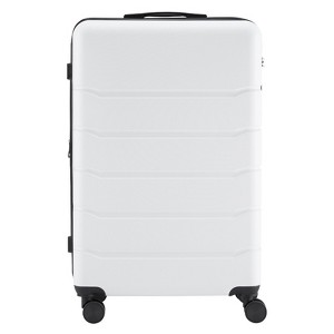 FURNIinspire Luggage 28 Inch Hardside Luggage Expandable Travel Business Suitcase, Hard Shell Lightweight Roller Suitcase, White, 12.01"*19.69"*30.31" - 1 of 4