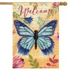 Briarwood Lane Spring House Flag 40x28 For Outdoor Beautiful Butterfly For Spring House Flag - 4 of 4