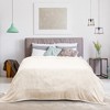 Tangkula 62"x84"/84"x90" Heated Blanket Twin/Queen Size Electric Heated Throw Blanket w/ Timer - 3 of 4