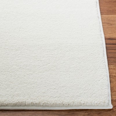 Ivory and Pink Unicorn Kids Rectangular Area Rug