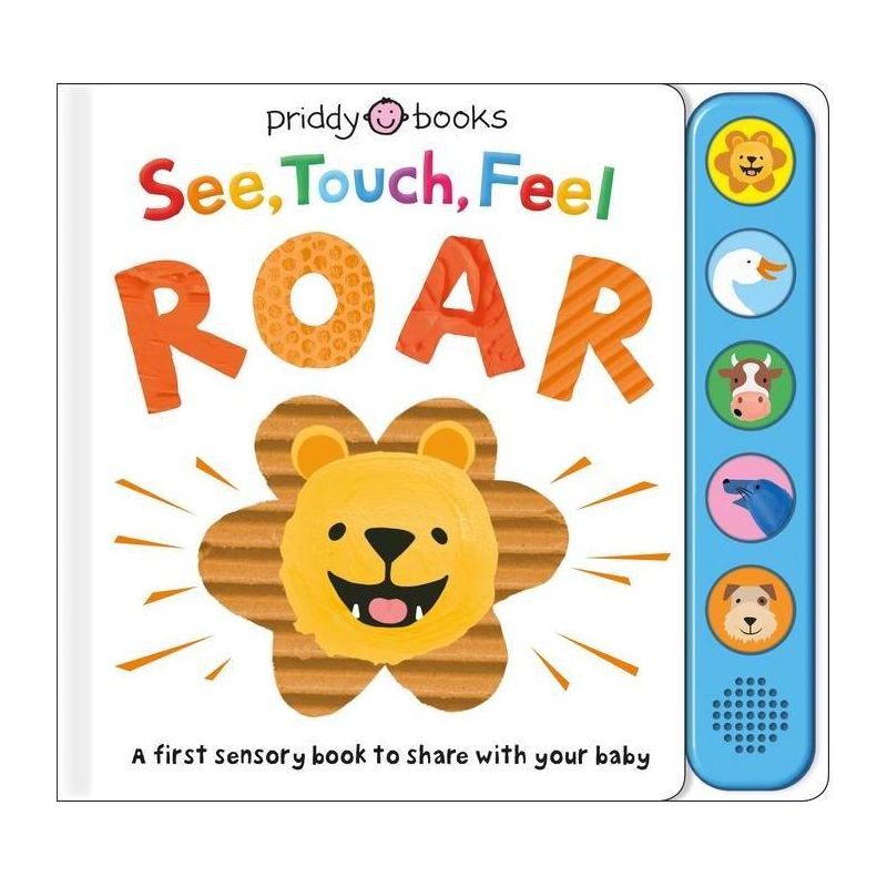 See, Touch, Feel: Roar - by Roger Priddy (Board Book), 1 of 4