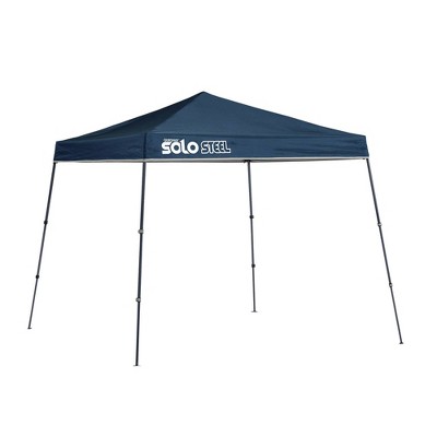  Quik Shade Solo Steel 9x9 Slant Leg Canopy - Blue 