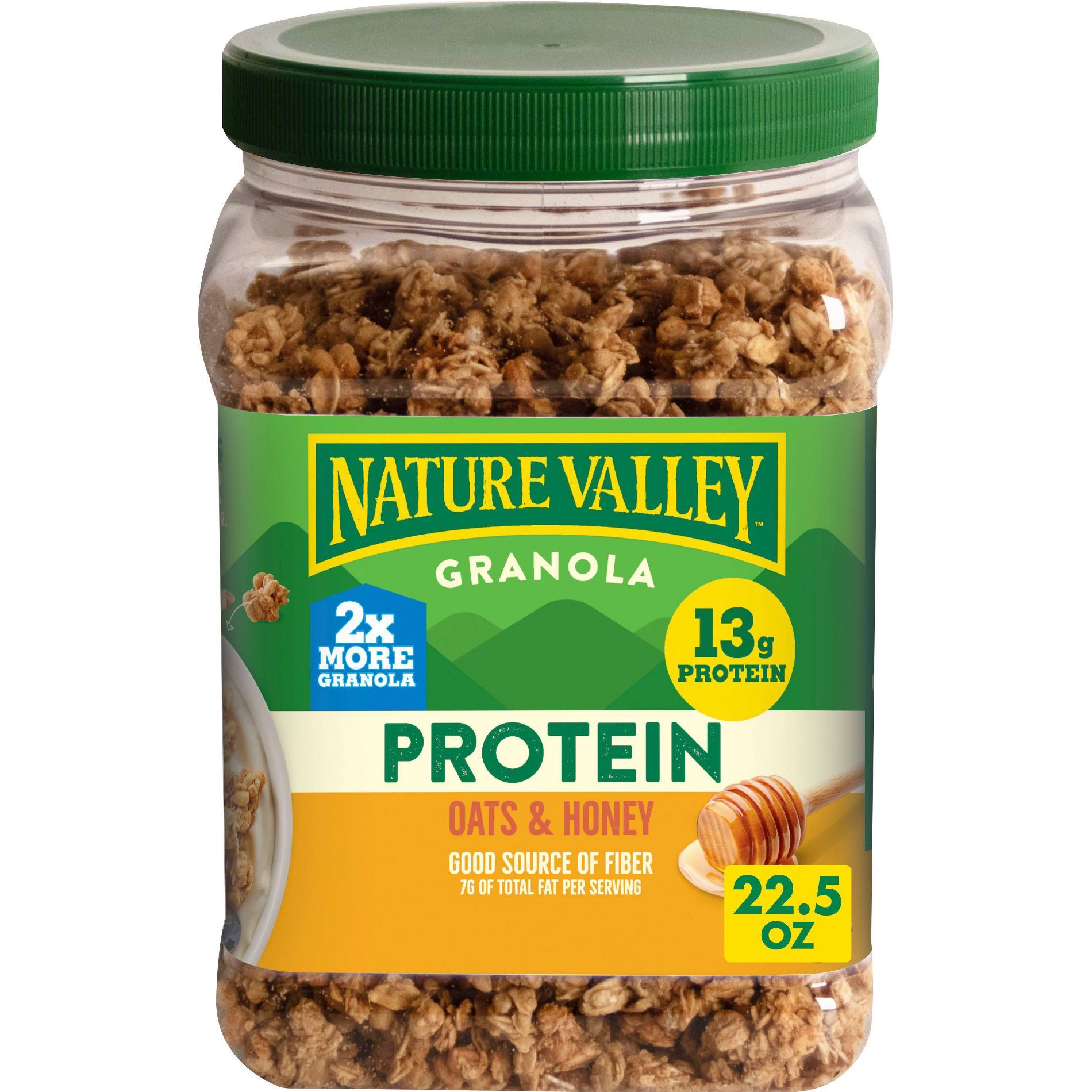 Nature Valley Oats and Honey Protein Granola Tub - 22.5oz