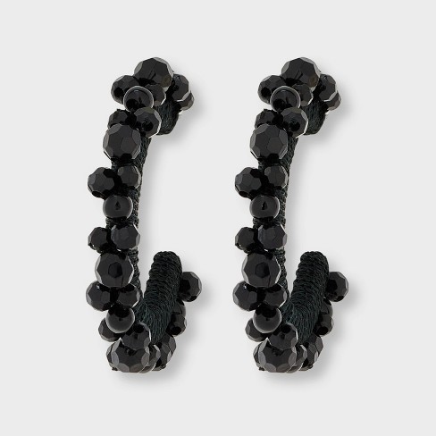 SUGARFIX by BaubleBar Beaded Hoop Earrings - image 1 of 3