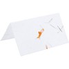 Sustainable Greetings 60-Pack Marigold Flower Handmade Blank Seating Tent Table Number Signs Place Cards, 2 x 3.5 in - 4 of 4