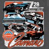 Men's General Motors Camaro Z28 American Muscle T-Shirt - 2 of 4