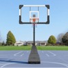 44" Portable Basketball Hoop, 8–10 ft Adjustable Stand for Indoor & Outdoor Play - 2 of 4