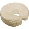 Master Massage Fitted Crescent Face Pillow (Face Pillow, Headrest, Face Cradle) Cover, 4 Piece Pack - image 2 of 2