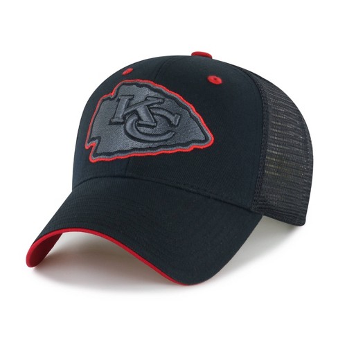 Nfl Kansas City Chiefs Black Moneymaker Mesh Hat Target