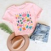 Simply Sage Market Women's Sunshine State of Mind Flamingos Short Sleeve Graphic Tee - 3 of 4