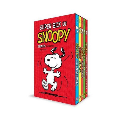 Super Box of Snoopy - (Peanuts Kids) by  Charles M Schulz (Hardcover)