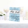 Big Dot of Happiness Winter Wonderland Photo Booth Sign - Winter Party Decor - Printed on Sturdy Plastic - 10.5 x 13.75" Sign with Stand - 1 Piece - 3 of 4