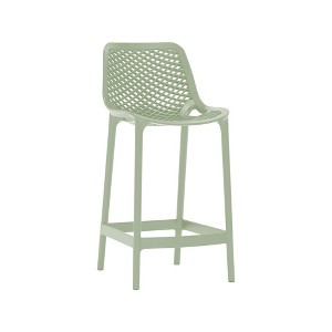 Meridian Furniture,Mykonos Outdoor Patio Stool, Set of 4 - 1 of 4