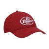 Dr. Pepper Adult Red Embroidered Front Art Logo Hat - 3 of 4