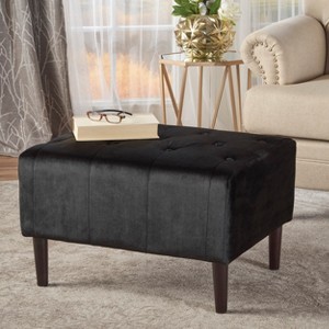 Kimiko Tufted Ottoman - Christopher Knight Home - 1 of 4