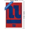 Trends International NFL New York Giants - Logo 25 Framed Wall Poster Prints - 3 of 4