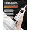 Heating Blanket - Thick Tufted Electric Blanket, 10 Heat Levels and 10 Time Settings, Machine Washable Fast Heating Blanket - 3 of 4