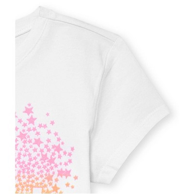 The Children's Place Girls Birthday Short Sleeve Rainbow 'The Birthday Girl' Graphic Tee White M (7/8) — фото 4