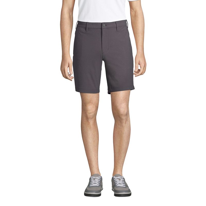 Lands' End Men's Straight Fit Flex Performance Chino Shorts, 1 of 4