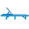 WestinTrends Dylan Adirondack Poly Reclining Chaise Lounge - 3 of 4