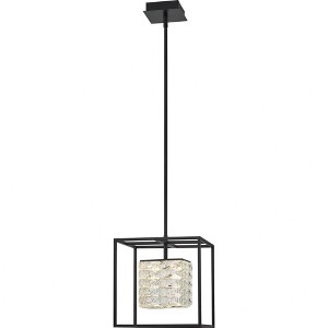 Quoizel Lighting Dazzle 1 - Light Pendant in  Matte Black - 1 of 4