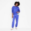 Adult Poppi Forever Icon Graphic Jogger Sweatpants - Purple - 3 of 4