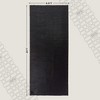 AutoFloorGuard AFG8020 20 Foot x 7.3 Foot Golf Cart Large Size Garage Carpet Containment Mat with Stay-Put Corners and Anti-Slip Backing, Black - 2 of 4