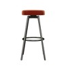 NicBex Dining Chairs Upholstered Chair Faux Velvet Bar Stool for Dining Table with Metal Base Suitable for Kitchen, Home Bar - 2 of 4