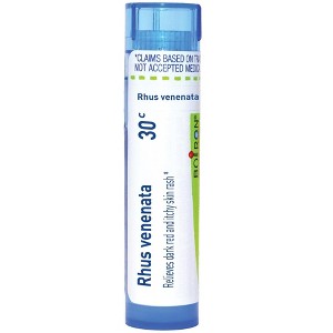 Rhus Venenata 30C by Boiron Homeopathic Single Medicine For First Aid  -  80 Pellet - 1 of 3