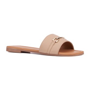 New York & Company Women's Naia Flat Sandal - 1 of 4