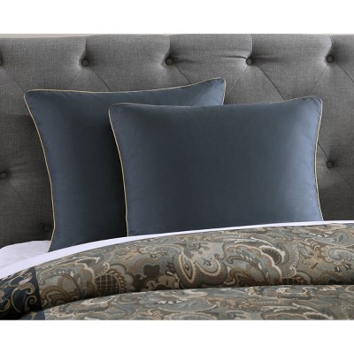 Riverbrook Home 9pc Queen Coley Comforter Bedding Set Blue: Jacquard Paisley, Polyester Fill, Machine Washable — фото 4
