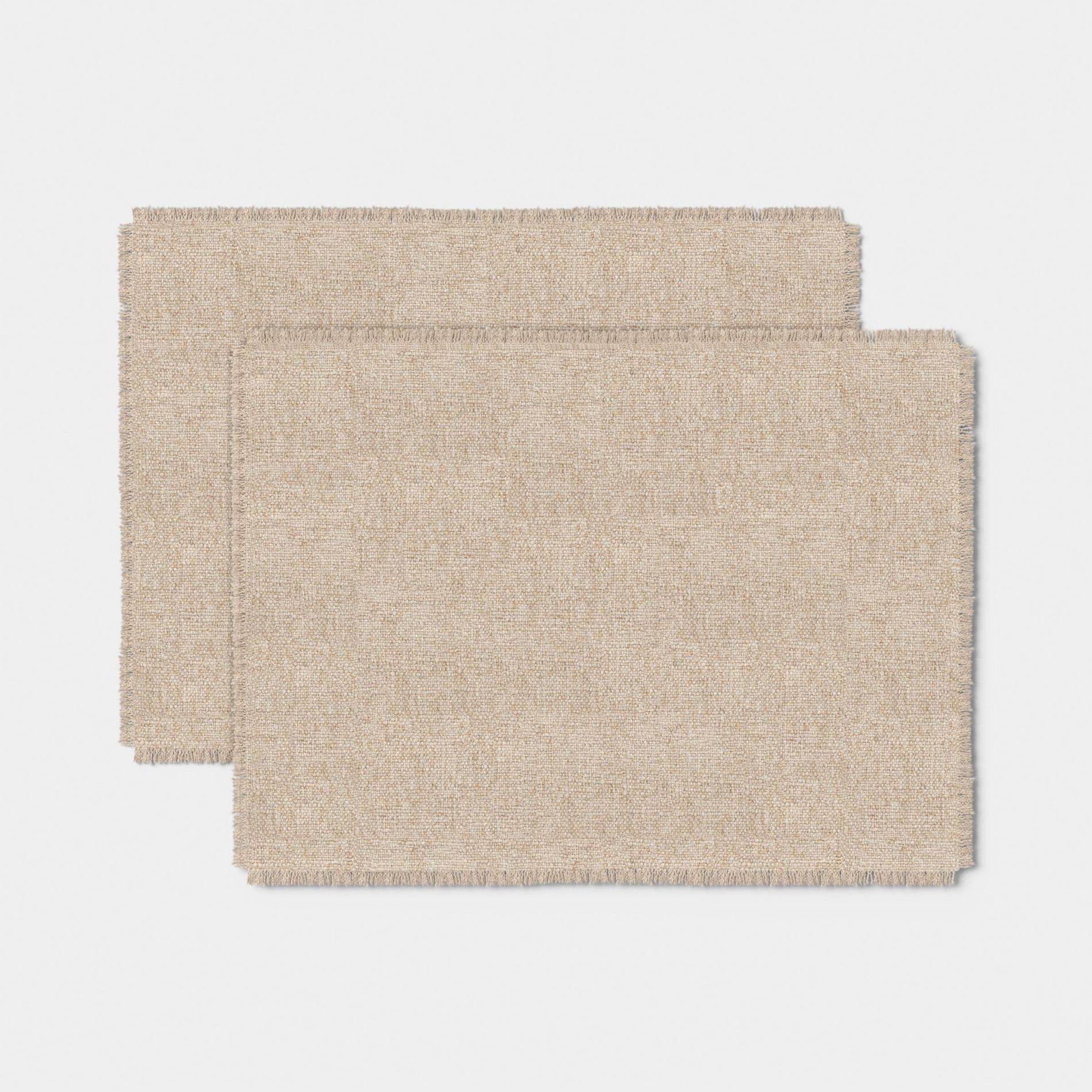 2pk Natural Woven Placemat - Threshold™