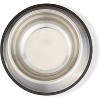 2-Pack Stainless Steel Non-Skid Pet Dog Water And Food Bowl,, Each Holds Up to 4 Cups - 4 of 4