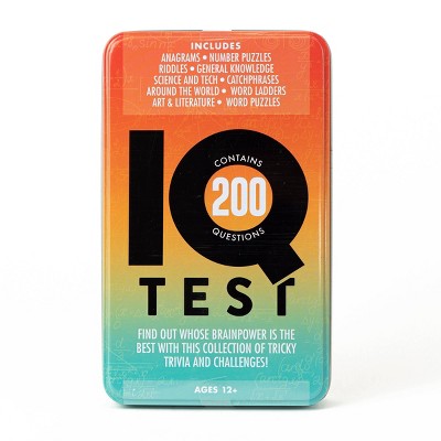 Professor Puzzle IQ Test Brain Game 60pc