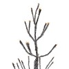 Northlight 6' Pre-Lit LED Brown Artificial Christmas Tree with Icicle Lights- Clear Lights - 2 of 4