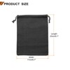 Unique Bargains Cotton Foldable Gym Travel Hiking Storage Drawstring Bag 6 Pcs - 2 of 4