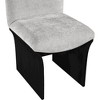 Meridina Furniture,Shaw Grey Chenille Fabric Upholstered Dining Chair - 4 of 4
