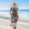 Women's Boho Chic Printed Beach Maxi Dress - Cupshe - 4 of 4