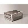 J&V TEXTILES Set of 5 25''x21''x11'' Vinyl Zippered Storage Bags Clear - 3 of 4