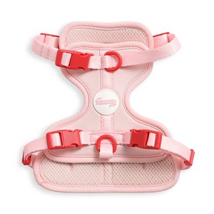 THE LICKER STORE Arlo Adjustable Soft Padded No Pull Pet Harness with 3 Buckles and 3 Leash Clips - 1 of 4