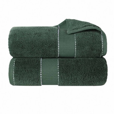 Cotton Heavyweight Ultra-Plush Luxury Towel Set by Blue Nile Mills
