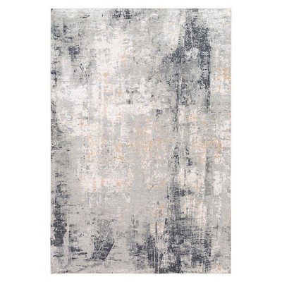 Uttermost Paoli Gray Abstract 8 X 10 Rug