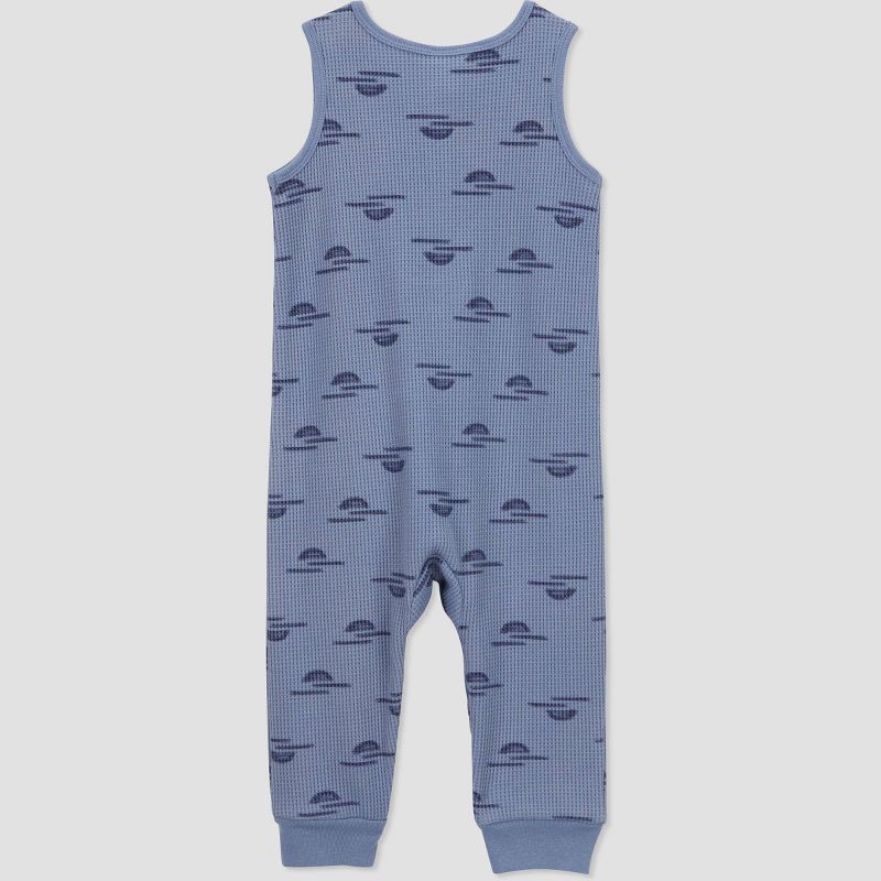 Carter's Just One You® Baby Boys' Sunset Jumpsuit - Blue, 3 of 5