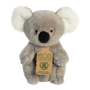 Aurora Small Koala Eco Nation Eco-Friendly Stuffed Animal Gray 7.5" - 1 of 4