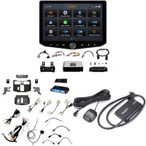 Stinger Ix210 Horizon10 10.1-Inch Floating Multimedia Infotainment Display System With Sr-Run10hx Toyota 4Runner Installation Kit For Horizon10® Mu... - 1 of 4