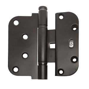 Brixwell 850-2307823 Ultimate 2D Adjustable Steel Guide Hinge Removable Pin Rustic Umber Finish - 1 of 4