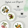 Portmeirion Pomona 18 Piece Dinnerware Set - Service for 6, Assorted Fruit Motifs, Made of Earthenware, Dishwasher and Microwave Safe - 3 of 4